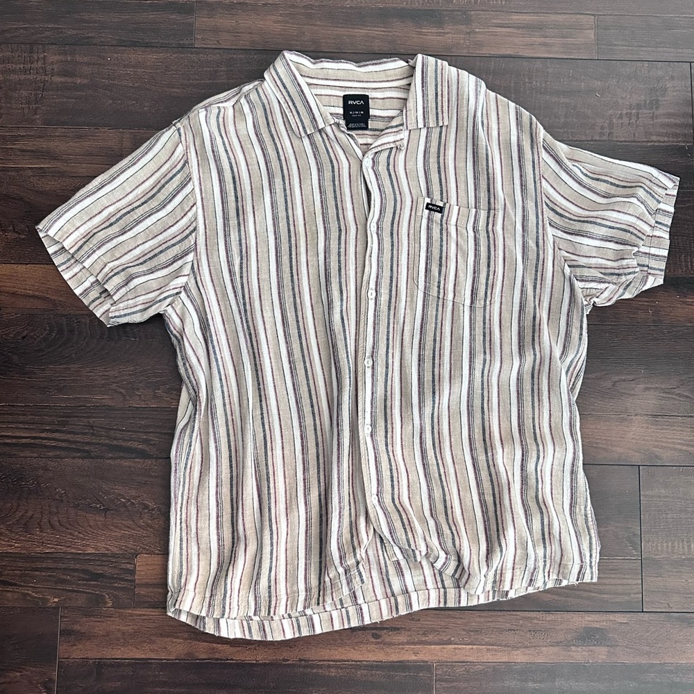 RVCA button up shirt